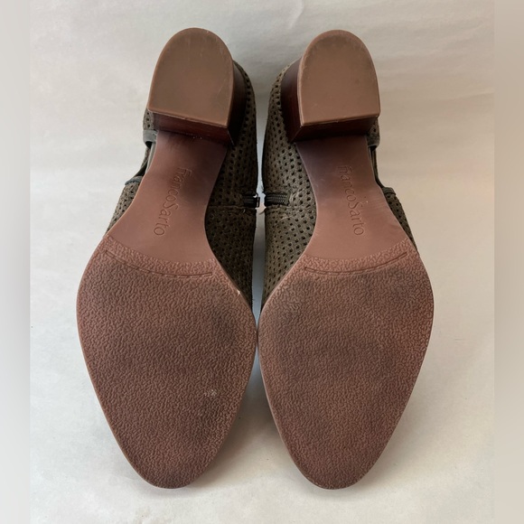 Franco Sarto Dale2 Ankle Boot Bootie sz 8.5M/ Olive Green / EUC - Picture 7 of 10